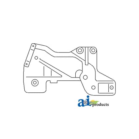 A & I Products Support, Draft Link (RH) 24" x10" x5" A-AF2792R